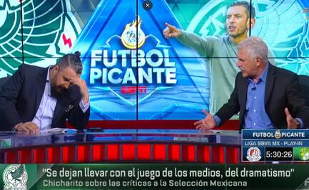 Tuca Ferretti reventó al Chicharito Hernández... y hasta a Álvaro Morales le tocó regaño