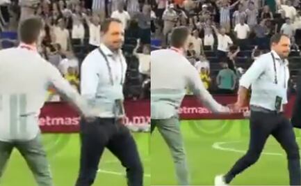 Santiago Baños hace desplante al Tato Noriega tras perder la final ante Rayadas