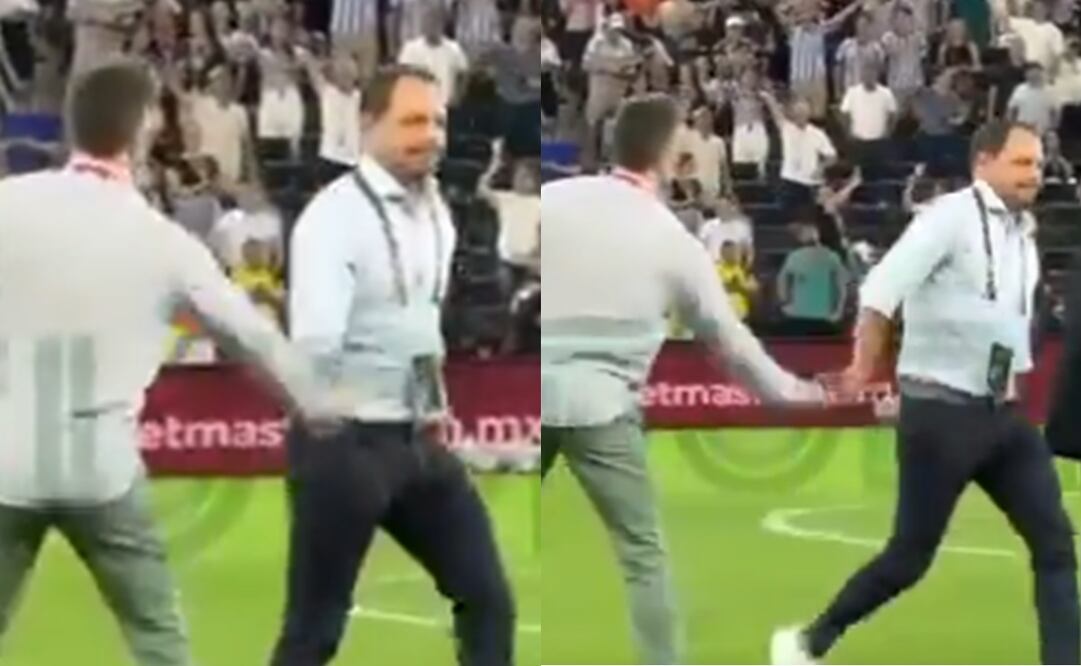 Santiago Baños salió molesto por perder la final ante Rayadas