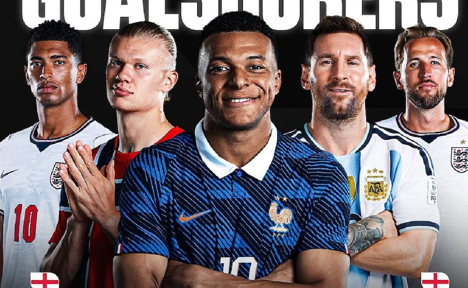 Messi y Mbappé llegan empatados a semifinales en la carrera por el título de goleo del Mundial 2026. FOTO: @fifaworldcup