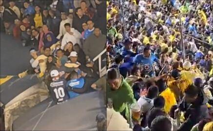 Hechos violentos entre aficionados empañan la Ida de la Semifinal entre América y Cruz Azul