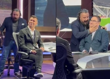 Álvaro Morales realizó épico festejo tras el título del América; hasta beso le tocó a Pietrasanta