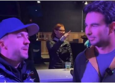 Checo Pérez sostiene interesante encuentro con Frankie Muniz de 'Malcolm el de en medio'