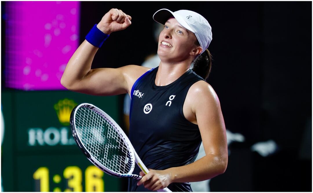 Iga Swiatek venció a Aryna Sabalenka en las WTA Finals Cancún 2023 - Especial