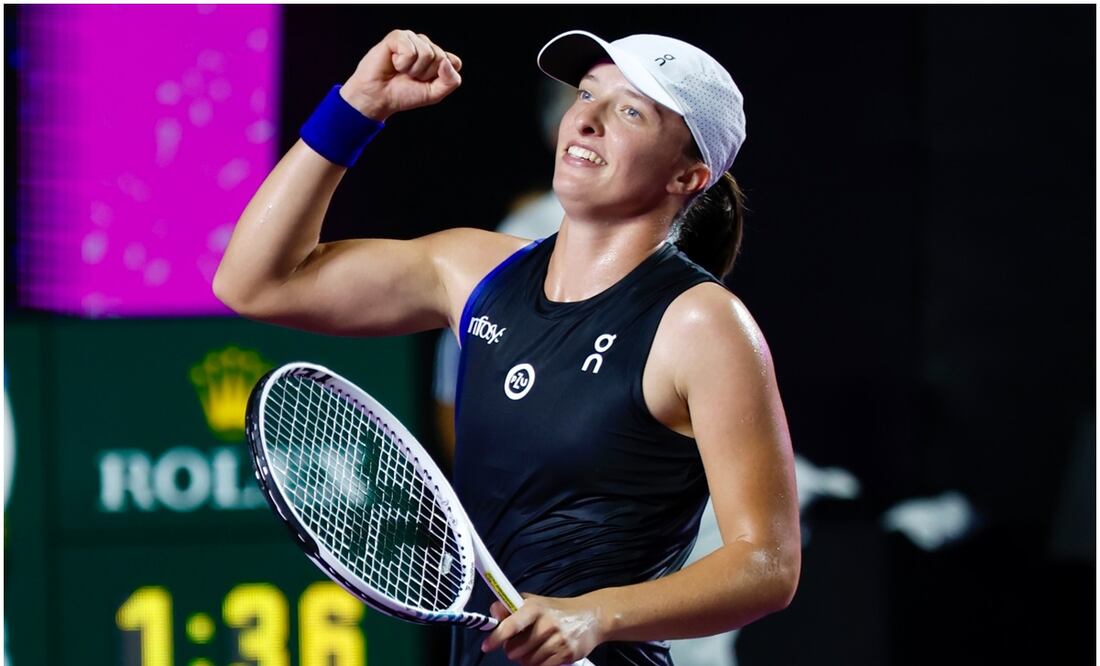 Iga Swiatek venció a Aryna Sabalenka en las WTA Finals Cancún 2023 - Especial