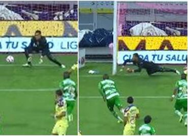 VIDEO: ¡Se lo comió! Malagón comete grave error que termina en gol contra el América