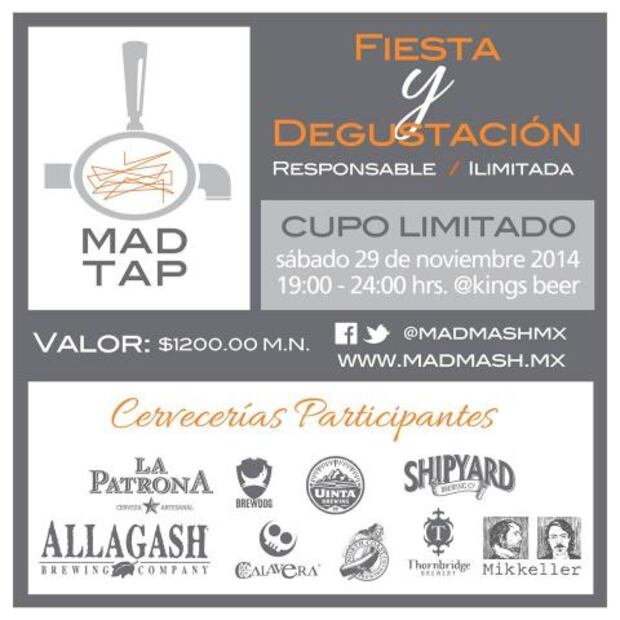 #MadTap2014: Para verdaderos amantes de la cerveza