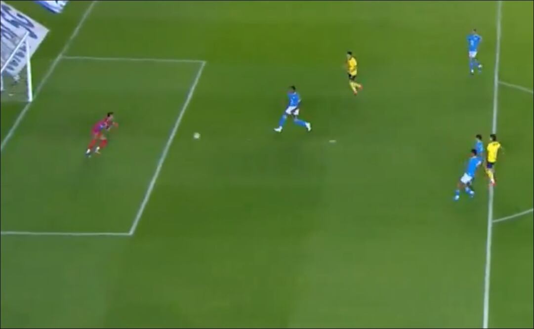 Alejandro Zendejas puso el 0-1 en el marcador. FOTO: Captura