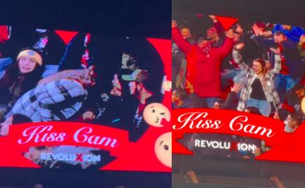 VIDEO: Aficionado de Xolos fue bateado en la Kiss Cam, pero una desconocida se animó a besarlo