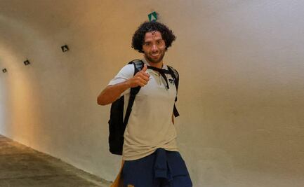 César Huerta cambió de look de cara al partido ante Cruz Azul ¿Se cortó su característica melena?