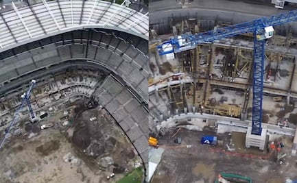Desalentadoras fotografías del Estadio Banorte alarman a usuarios en redes sociales; faltan 10 meses para el Mundial 2026