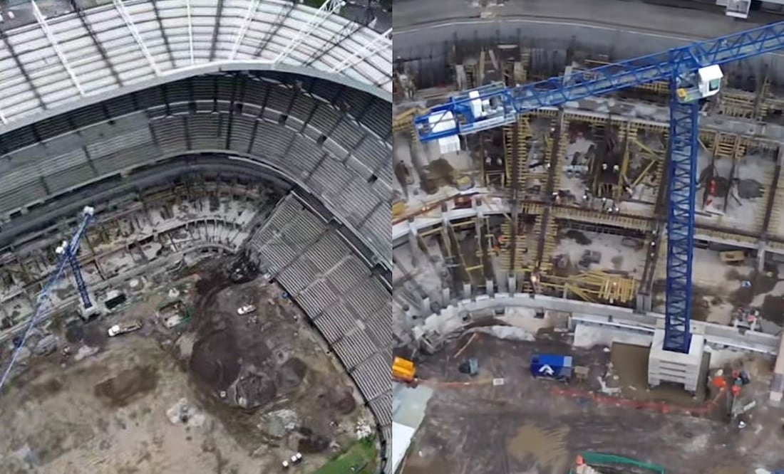 Así luce el Estadio Banorte a 10 meses de la inauguración de la Copa del Mundo 2026| FOTO: @mxestadios