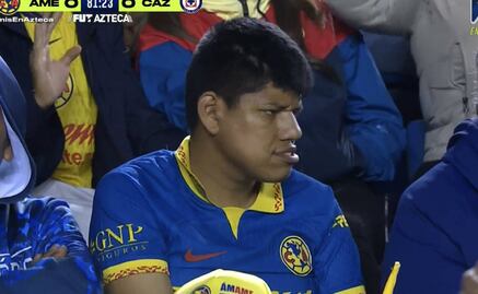 Identifican al 'Bebote', aficionado del América que se hizo viral en la Semi de Ida ante Cruz Azul