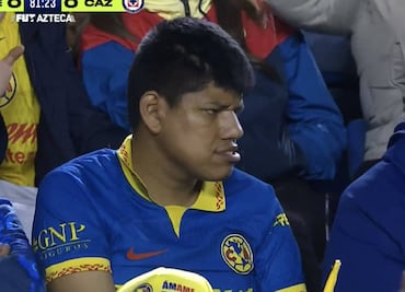 Identifican al 'Bebote', aficionado del América que se hizo viral en la Semi de Ida ante Cruz Azul