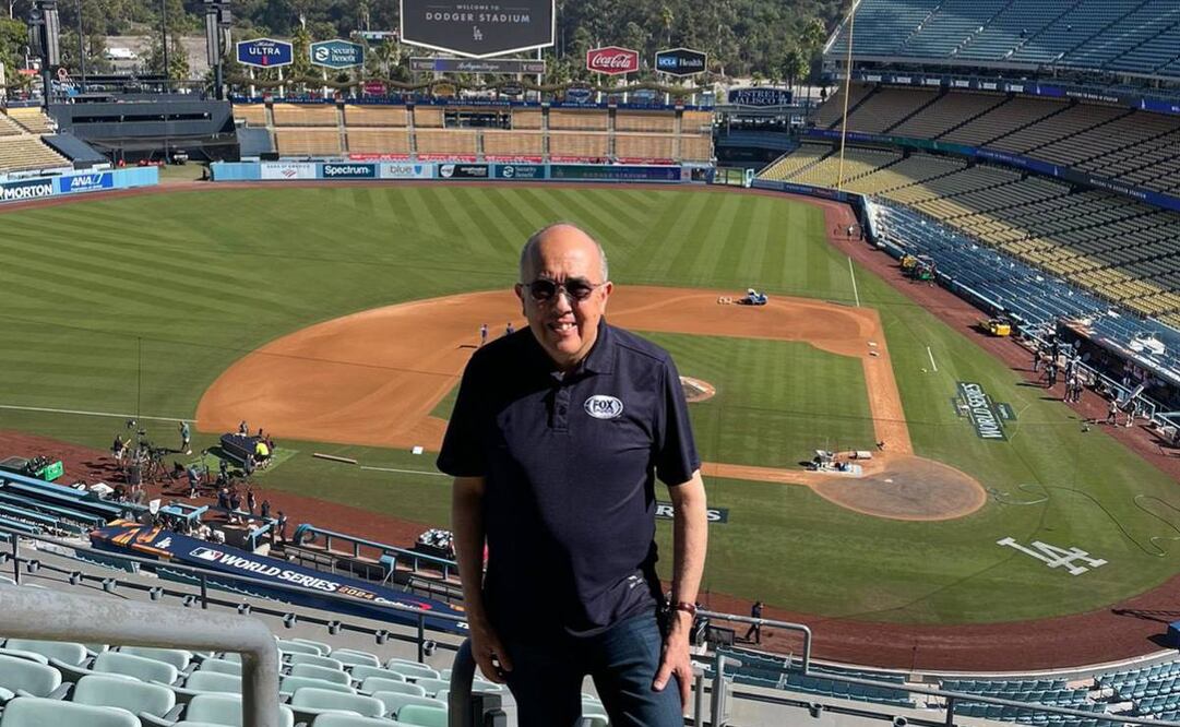 Pepe Segarra no esta narrando la Serie Mundial entre Blue Jays y Dodgers. Foto: Especial