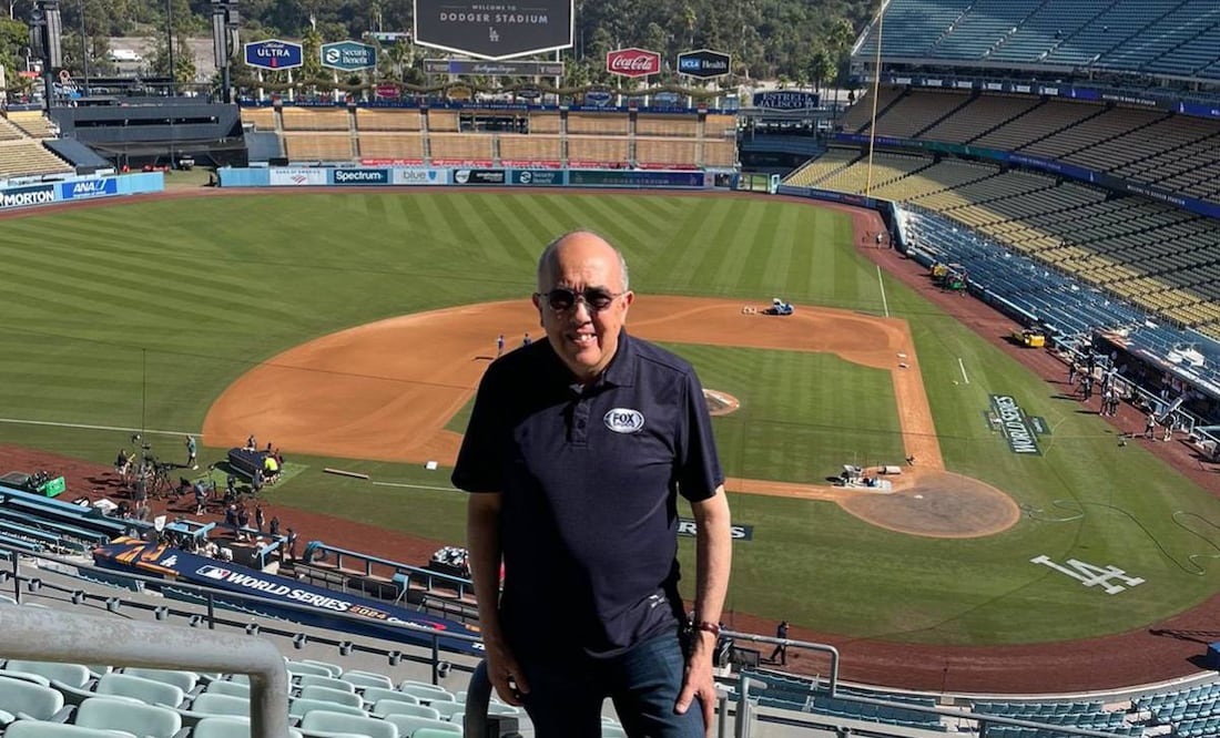 Pepe Segarra no esta narrando la Serie Mundial entre Blue Jays y Dodgers. Foto: Especial