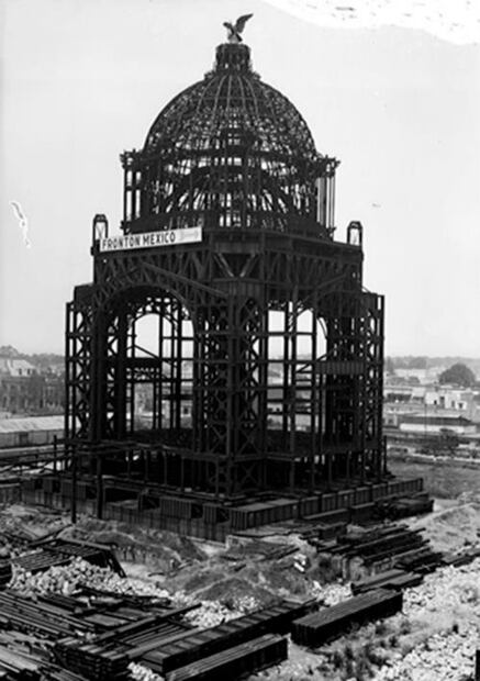 Este era el proyecto original del Monumento a la Revolución