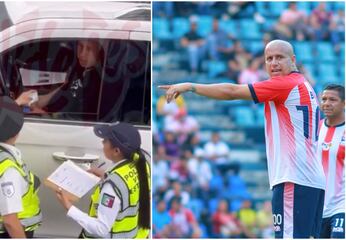 Captan al Bofo Bautista 'dando mordida' a policías de tránsito; video polémico del exjugador de Chivas