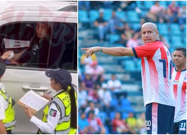 Captan al Bofo Bautista 'dando mordida' a policías de tránsito; video polémico del exjugador de Chivas