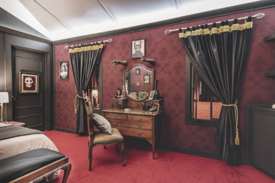 Duerme en la “Monster Suite” de los monstruos de Guillermo del Toro