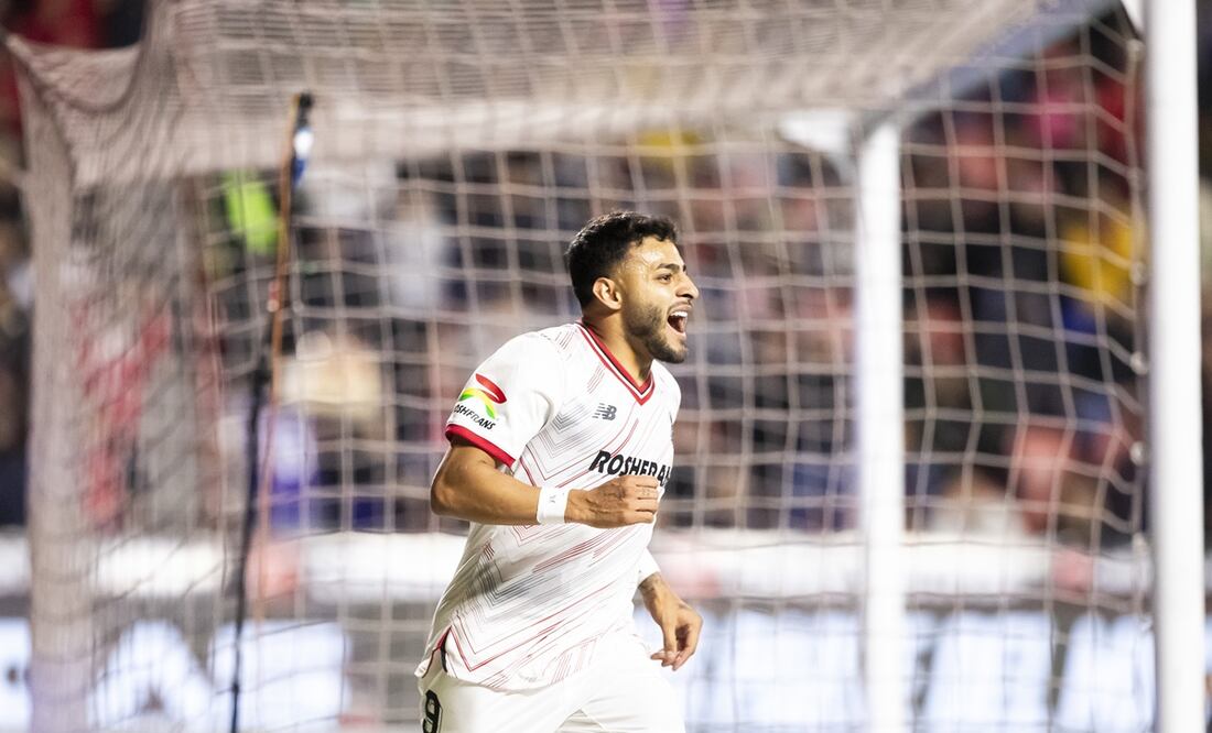 Alexis Vega en festejo de gol, durante la primera victoria de Toluca en el Clausura 2025 - Foto: Imago7