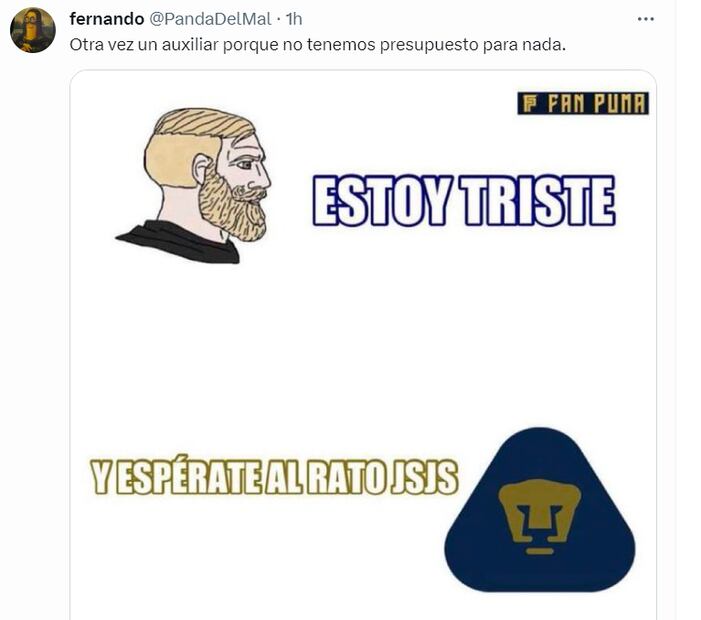 Los memes que dejó la salida de Mohamed de Pumas