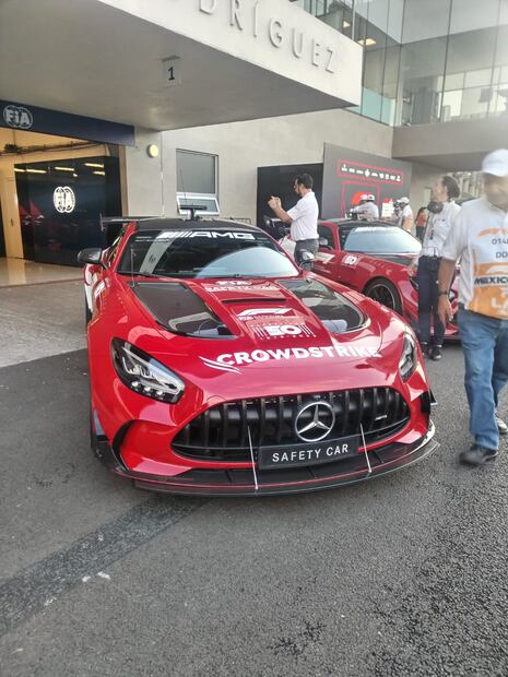 Está todo listo en el Autódromo Hermanos Rodríguez para el Gran Premio de México. Óscar Torres