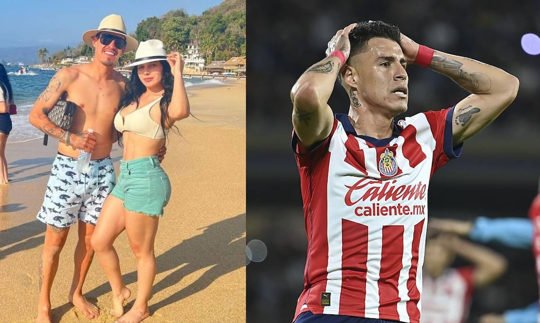 Chicote calderón recibió el apoyo de su esposa, Adriana Castillo. Foto: Especial