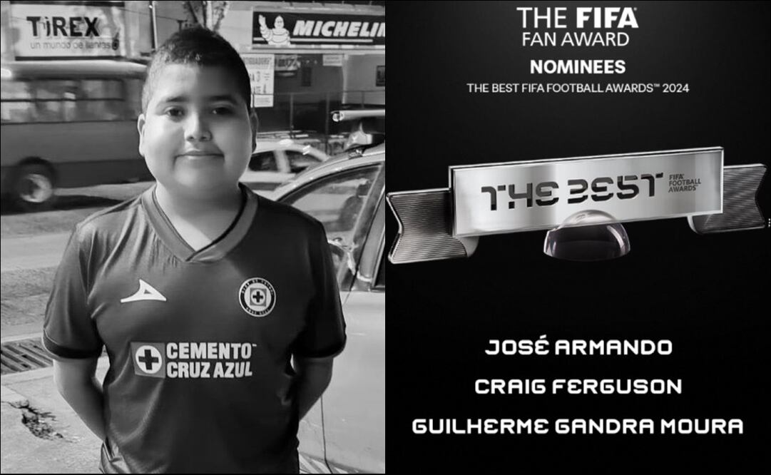 José Armando es nominado por la FIFA a la Mejor Afición dentro de la entrega de premios The Best 2024. FOTO: Especial