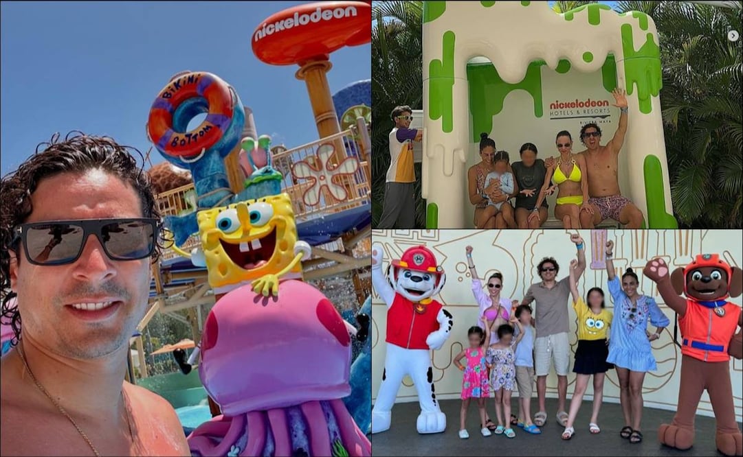 Guillermo Ochoa en el Nick Resort Riviera Maya. FOTOS: @kamo01