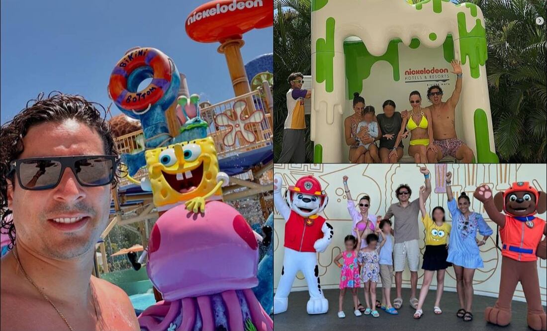 Guillermo Ochoa en el Nick Resort Riviera Maya. FOTOS: @kamo01