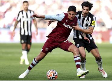 Mounstruosa actuación de Edson Álvarez con el West Ham... ¡lo que juega el machín!