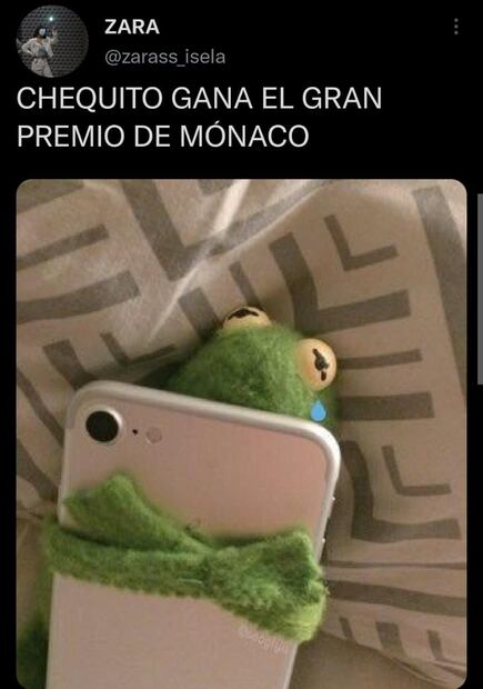 Los 10 mejores memes de "Chequito, viejo sabroso" Pérez y su triunfo en Mónaco
