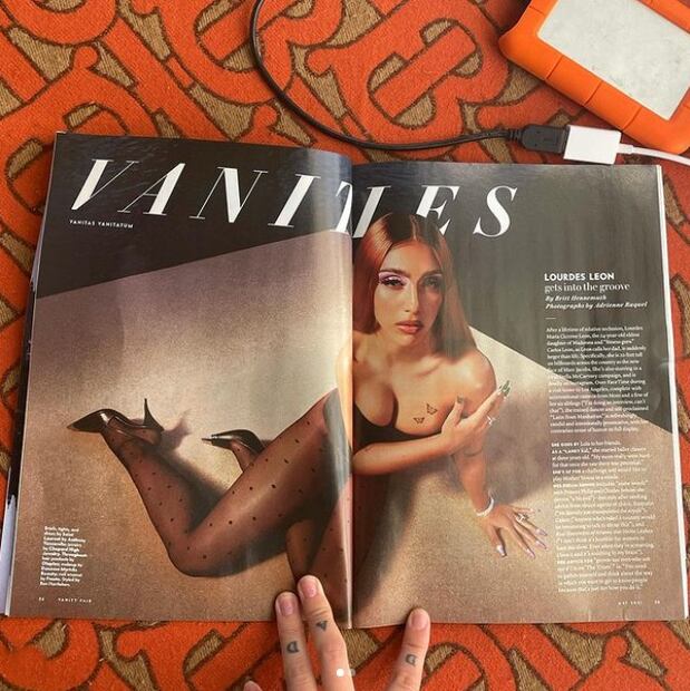 La sexy sesión de fotos de Lola, la hija de Madonna 
