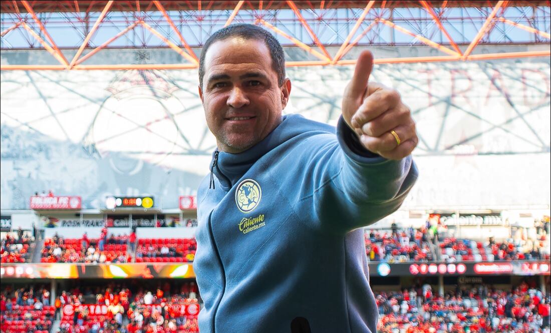 André Jardine previo al partido de Vuelta de Cuartos de Final del América ante el Toluca. FOTO: Imago7