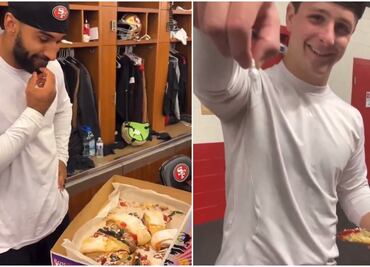 Los 49ers más mexicanos... Partieron rosca de Reyes y a Brock Purdy le salió el niño
