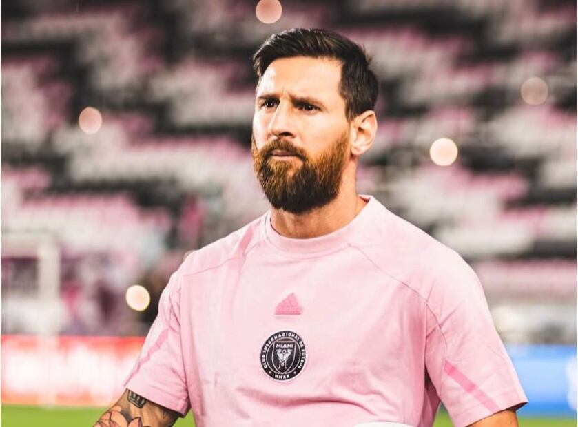 Lionel Messi y su vínculo con Captain Tsubasa.  Fuente: Instagram @leomessi