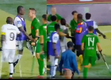Final de la Copa Africana de amputados acabó en una batalla campal y se dieron hasta muletazos