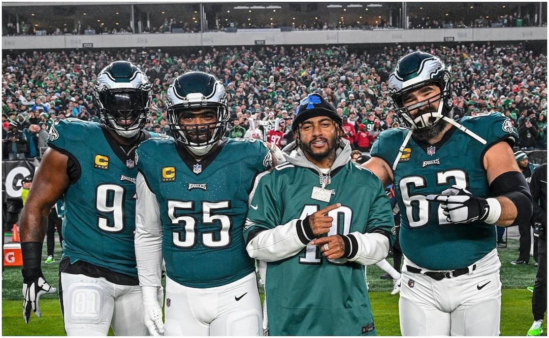 Jugadores de Eagles de Filadelfia en NFL / FOTO: Instagram @philadelphiaeagles