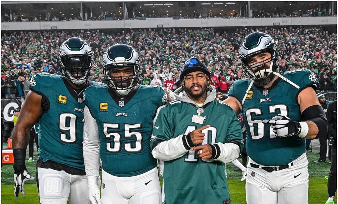 Jugadores de Eagles de Filadelfia en NFL / FOTO: Instagram @philadelphiaeagles