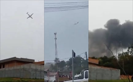 ¡Tragedia en Brasil! Avión de pasajeros con 62 personas a bordo se desploma en Sao Paulo