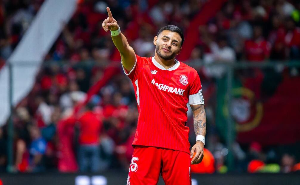 Alexis Vega tuvo un bajo desempeño con el Toluca en Liguilla, siendo eliminados por el América. Foto: Especial