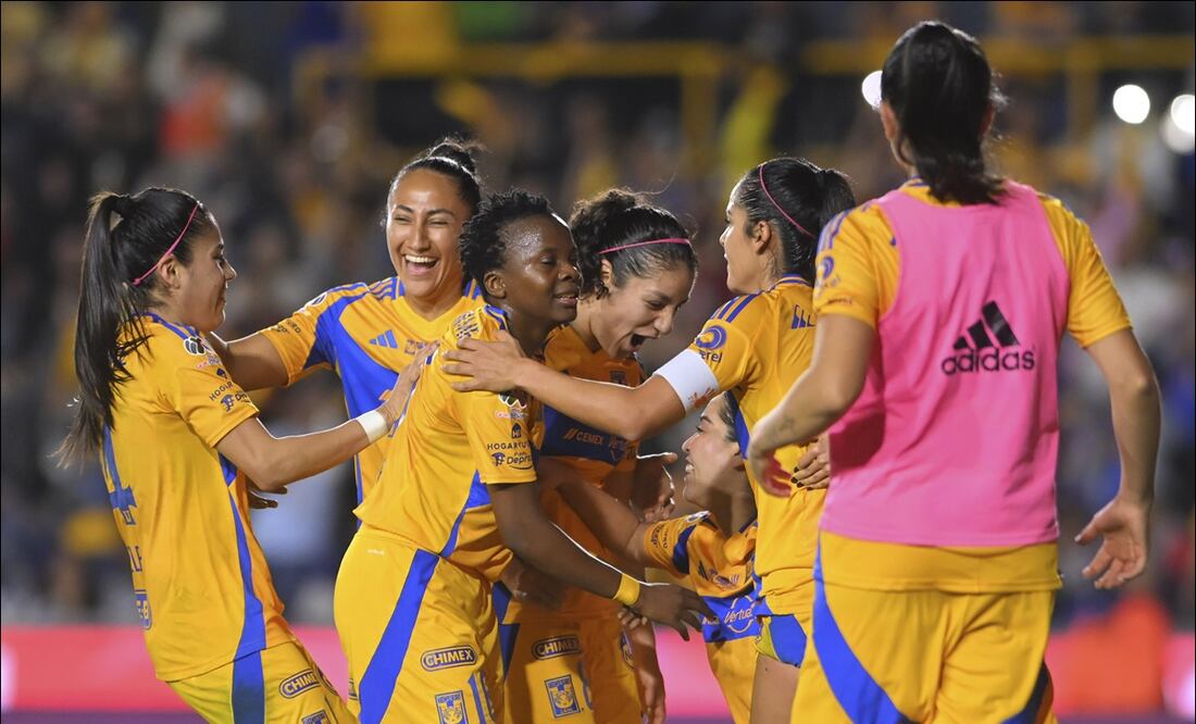 Tigres superó al Monterrey y sacó ventaja en la final de la Liga MX Femenil / FOTO: Imago7
