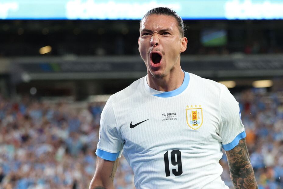 Uruguay le propina una auténtica goleada a Bolivia, durante la Copa América - Foto: AFP