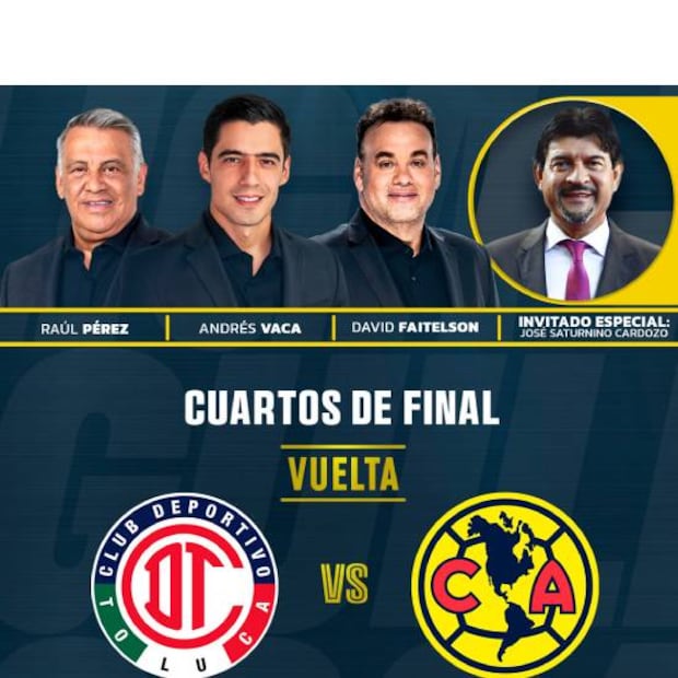 Cardozo será analista de TUDN en el Toluca vs América de Liguilla. Foto: Especial