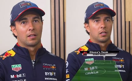 Checo Pérez revela quiénes estarían en su equipo ideal para conquistar la Eurocopa