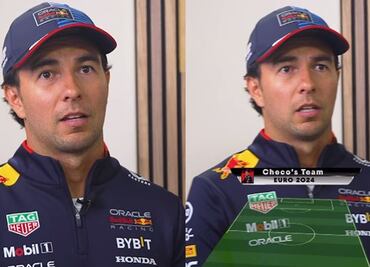 Checo Pérez revela quiénes estarían en su equipo ideal para conquistar la Eurocopa