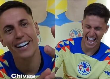 VIDEO: Brian Rodríguez aprovecha victoria de América para burlarse de Chivas y Cruz Azul