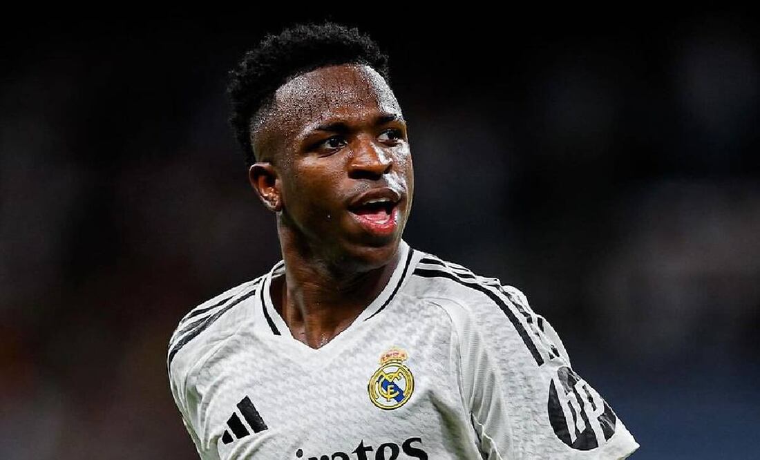 Vinícius Junior, durante un partido con el Real Madrid. FOTO: @vinijr