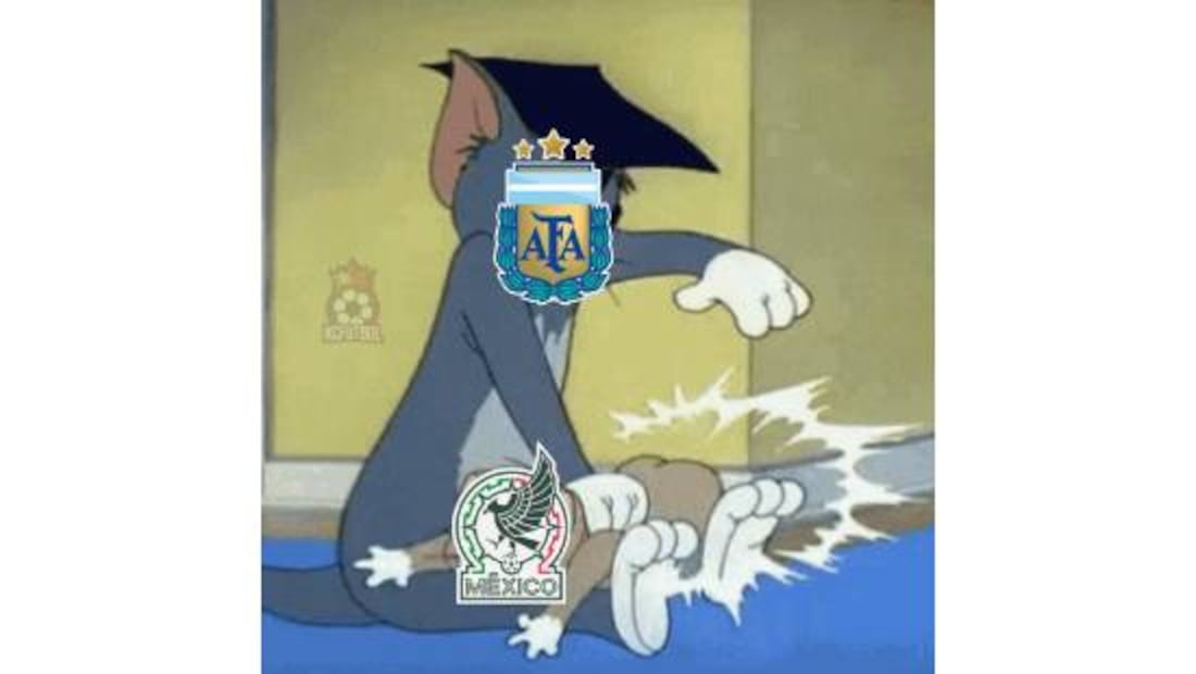 Los memes no pudieron faltar una vez que se concretó la eliminación de México a manos de Argentina en el Mundial Sub-20. Foto: Especial
